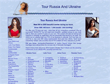 Tablet Screenshot of go.tourrussia.com